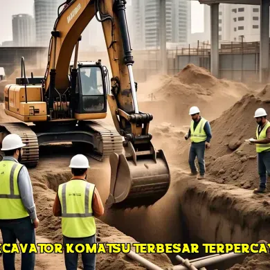 Excavator Komatsu Terbesar yang Mengubah Dunia Konstruksi